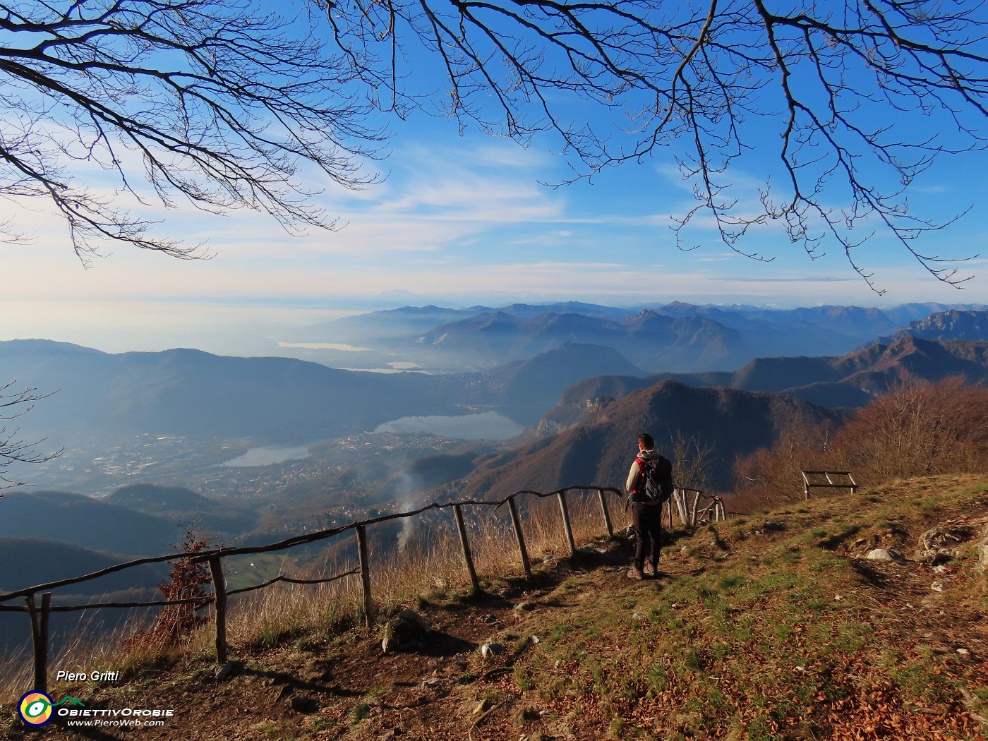 59 Al calar del sole godiamo i panorami.JPG